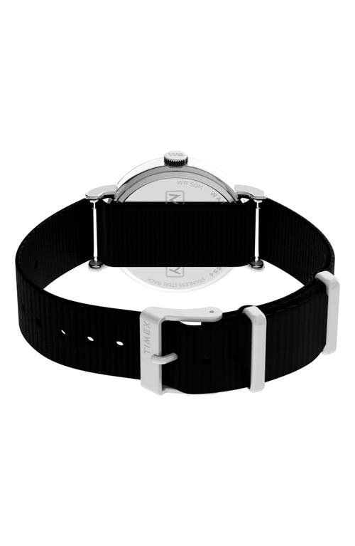 Timex ® X Monopoly Weekender Webbing Strap Watch, 37mm In Black