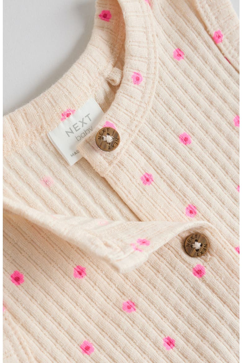 Kids' Ribbed Vest & Pants Set, Alternate, color, PINK