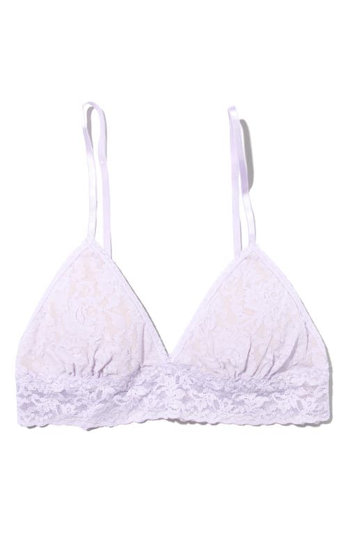 Hanky Panky Signature Lace Padded Bralette In Lovely Lilac