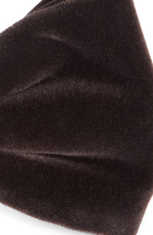 Hugo Boss Boss Cotton Bow Tie In Brown