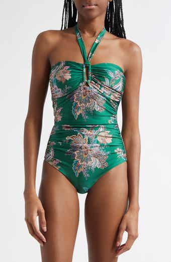 Zimmermann Lucky Belted One-Piece Bandeau Swimsuit | Nordstrom Zimmermann Lucky Belted One-Piece Bandeau Swimsuit | Nordstrom