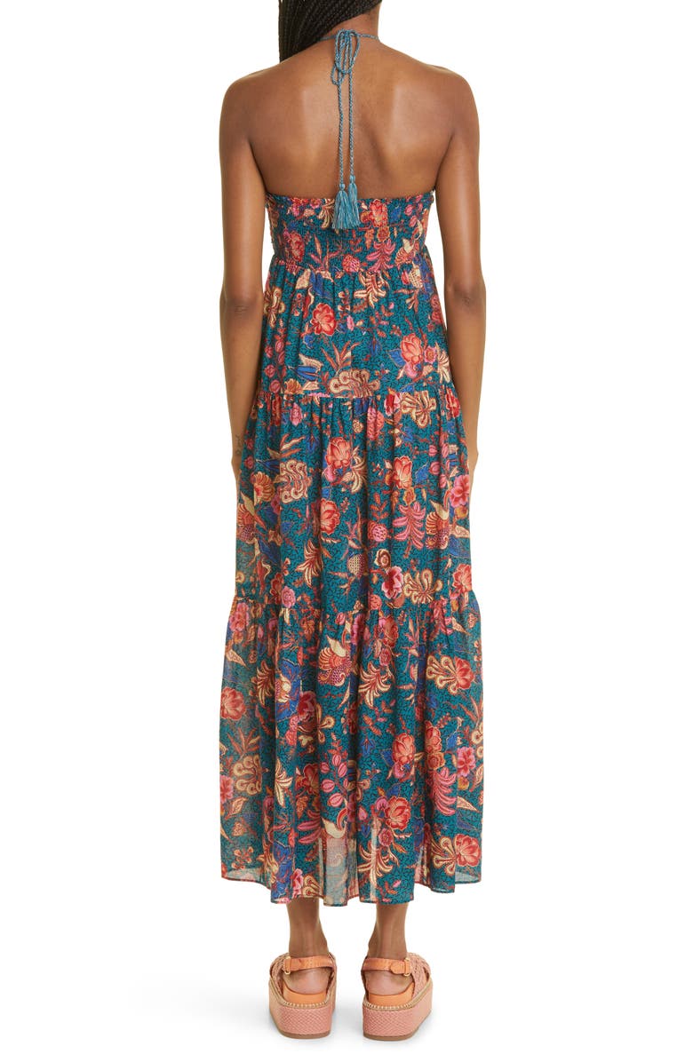Ulla Johnson Siya Halter Cover-Up Dress, Alternate, color,