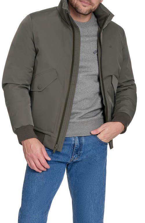 Dockers ® Stand Collar Bomber Jacket In Green