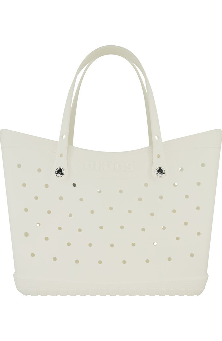 CROCS Large Classic Tote, Main, color, White