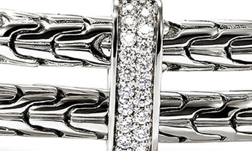 John Hardy Spear Bangle In Silver/gold