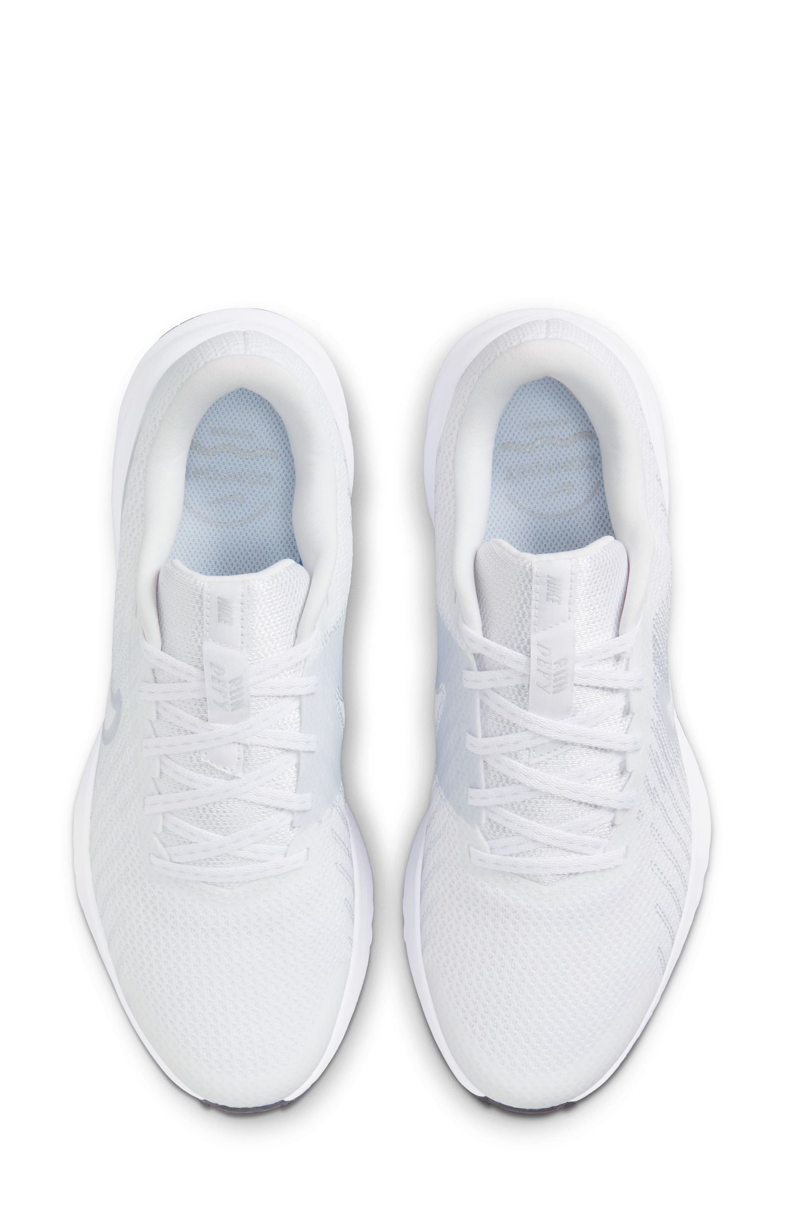 Nike Run Defy Running Shoe, Alternate, color, White/ Platinum/ Black