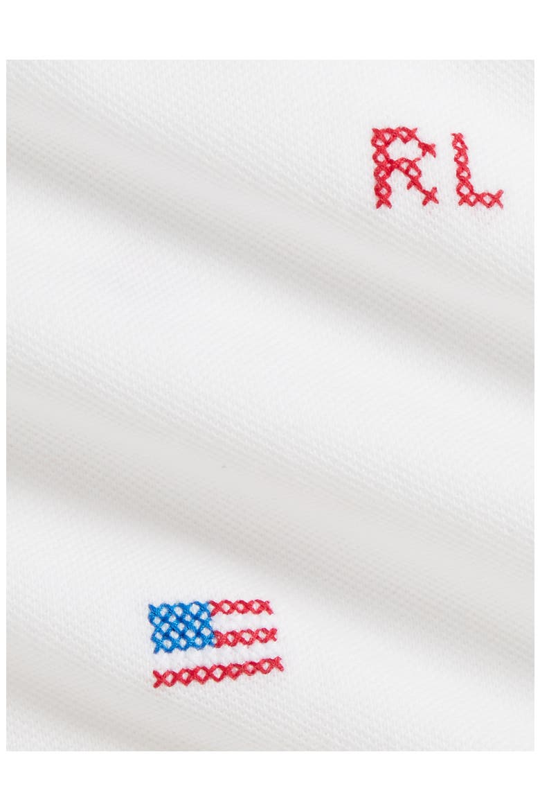 Embroidered Cotton Piqué Drop Waist Dress with Bloomers, Alternate, color, DECKWASH WHITE