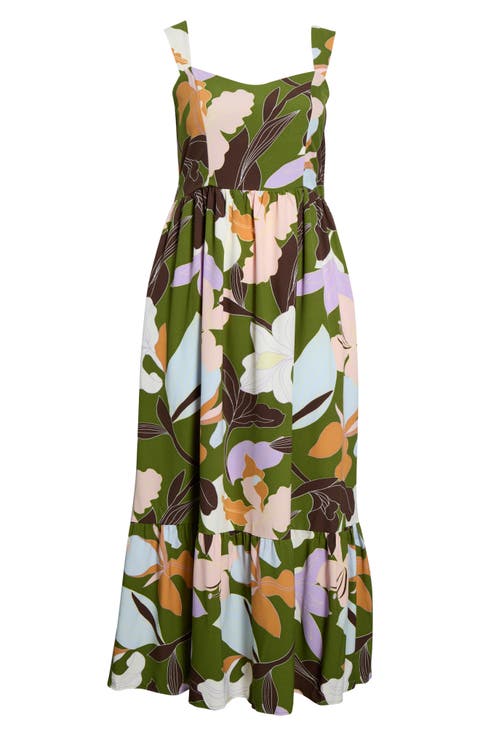 Silda Tiered Maxi Dress