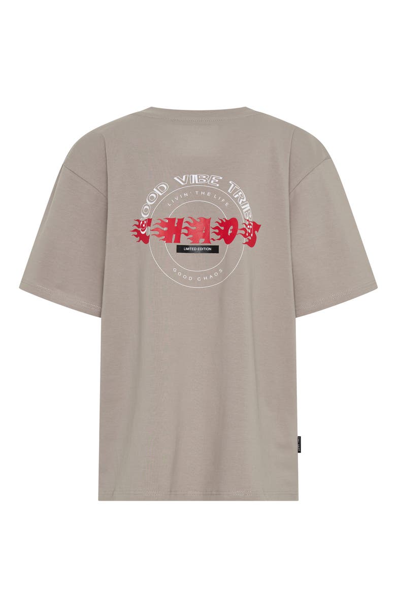 TINY TRIBE Kids' Chaos Limited Short Sleeve T-Shirt, Alternate, color, Clay