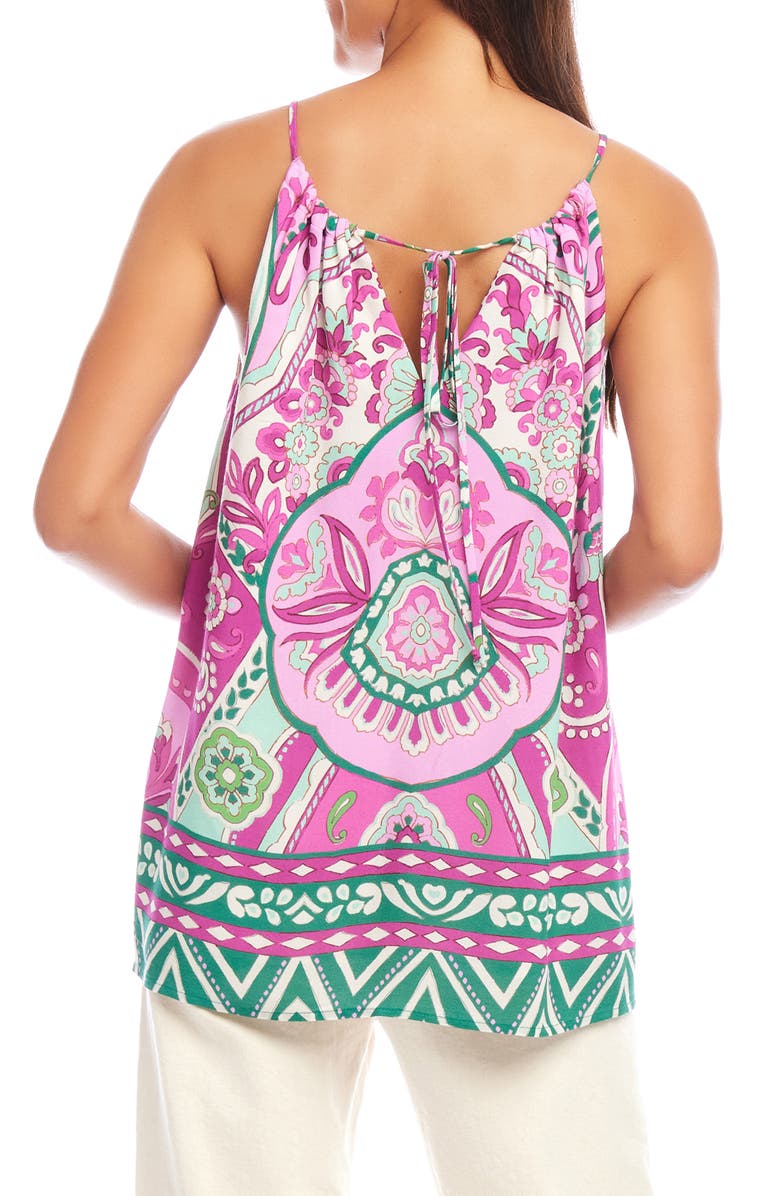 Karen Kane Keyhole Tank Top, Alternate, color, Lilac