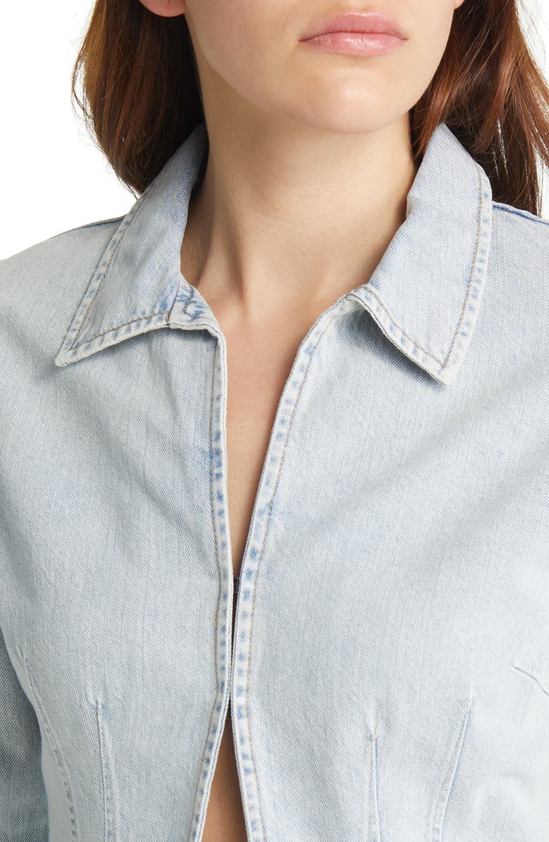 Ksubi Charmed Muse Denim Shirt, Alternate, color, 