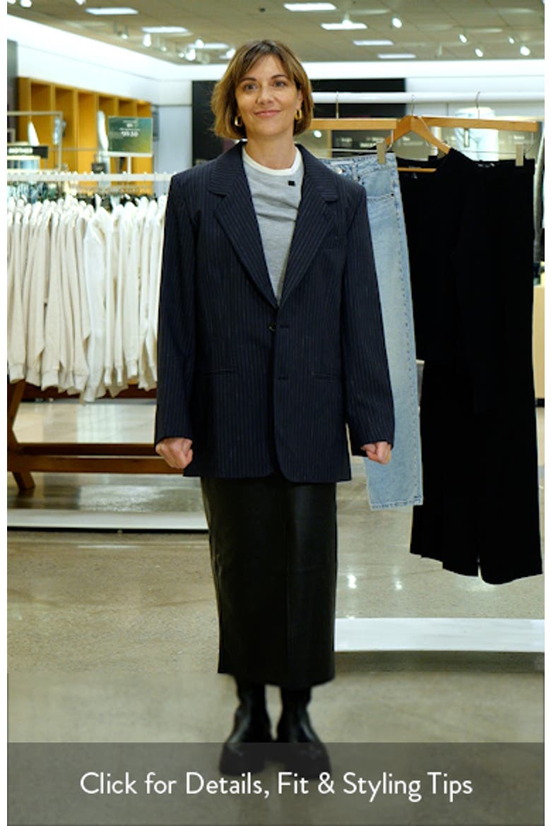 Grandfather Pinstripe Blazer video