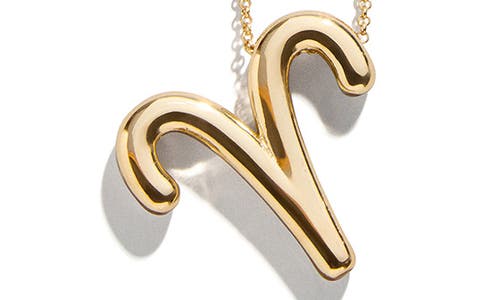 Shop Baublebar Zodiac Pendant Necklace In Aries
