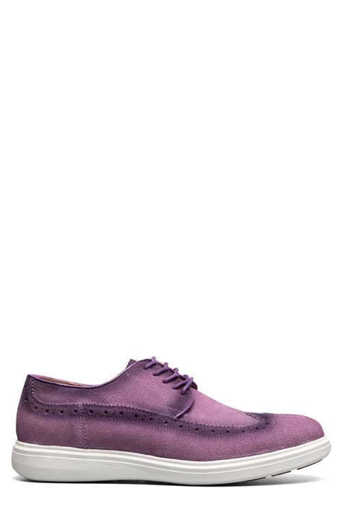 Stacy Adams Trudell Wingtip Oxford In Lavender