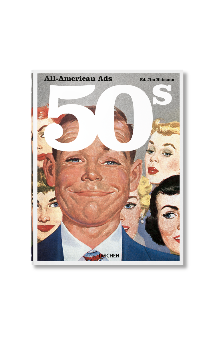 Taschen All-American Ads of the 50s, Main, color, Multicolor