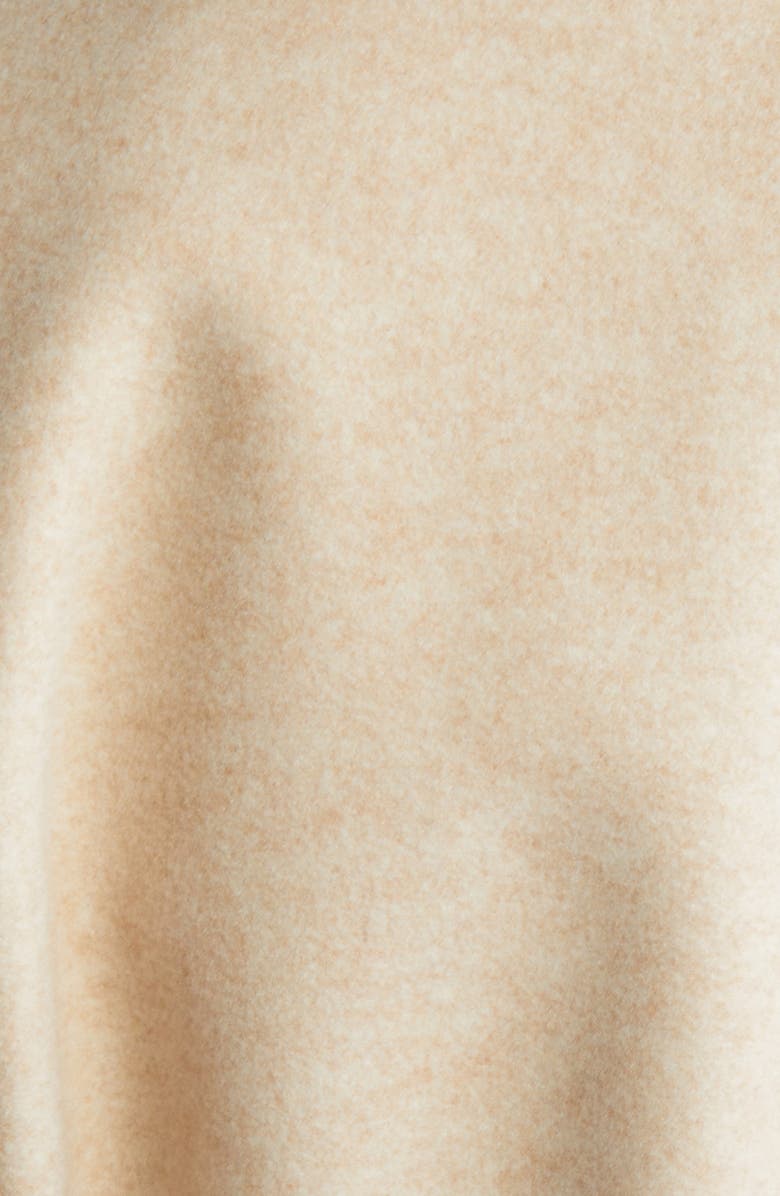 Bernardo Double Breasted Belted Coat, Alternate, color, Oatmeal