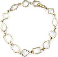 Leslie Paige Bezel Chain Bracelet