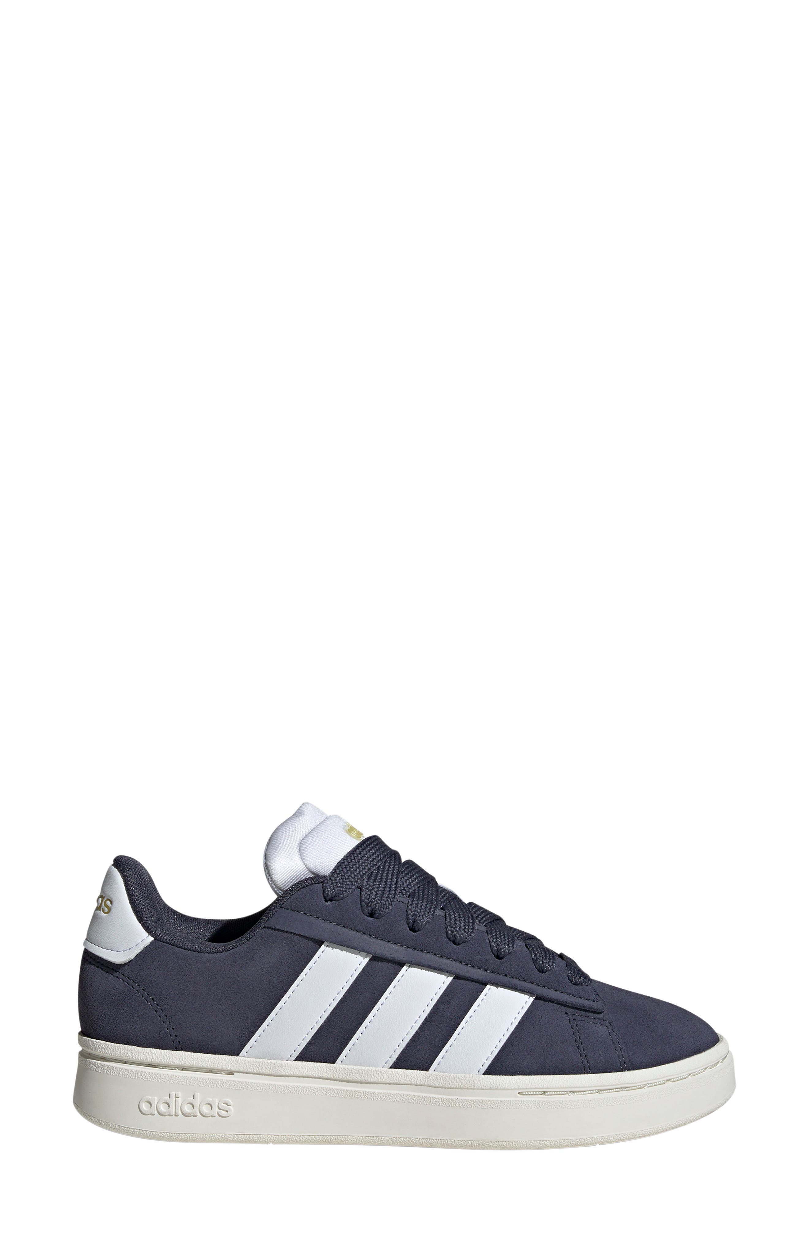 adidas Grand Court Alpha Sneaker, Alternate, color, Navy/ White