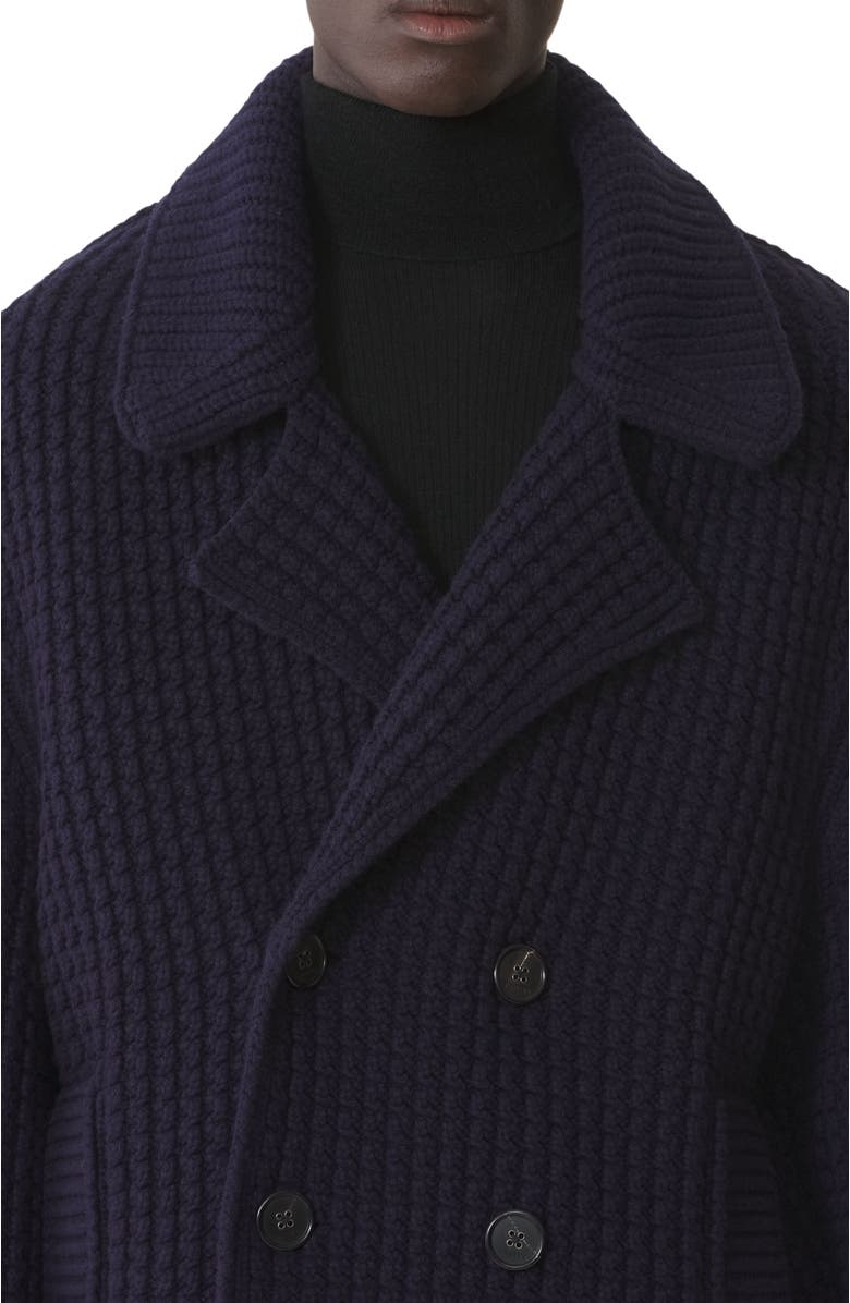 Lanvin Oversized Wool Pea Coat, Alternate, color, Montana