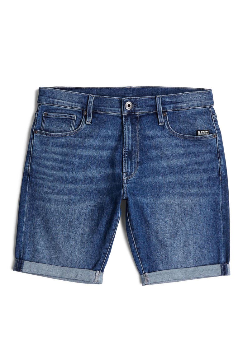 3301 Slim Fit Shorts, Alternate, color, MEDIUM AGED