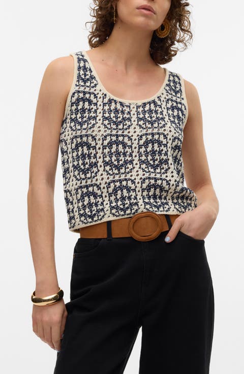 Mykonos Sleeveless Knit Top