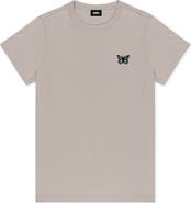 Dalix Butterfly Short Sleeve Classic Cotton Tee