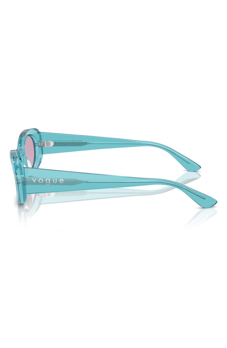 VOGUE 53mm Oval Sunglasses, Alternate, color, 
