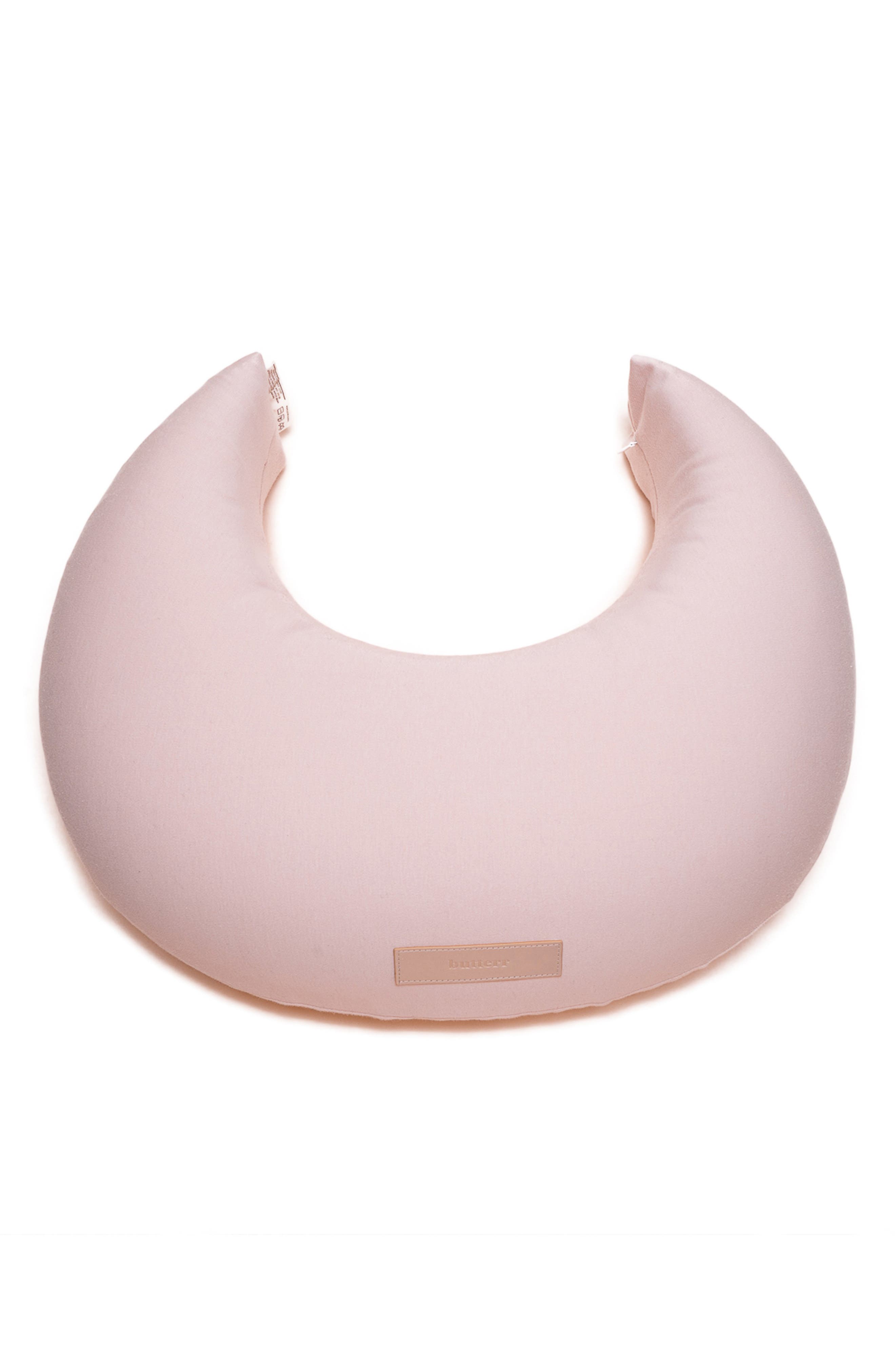 Butterr Organic Cotton Nursing Pillow in Blush 
