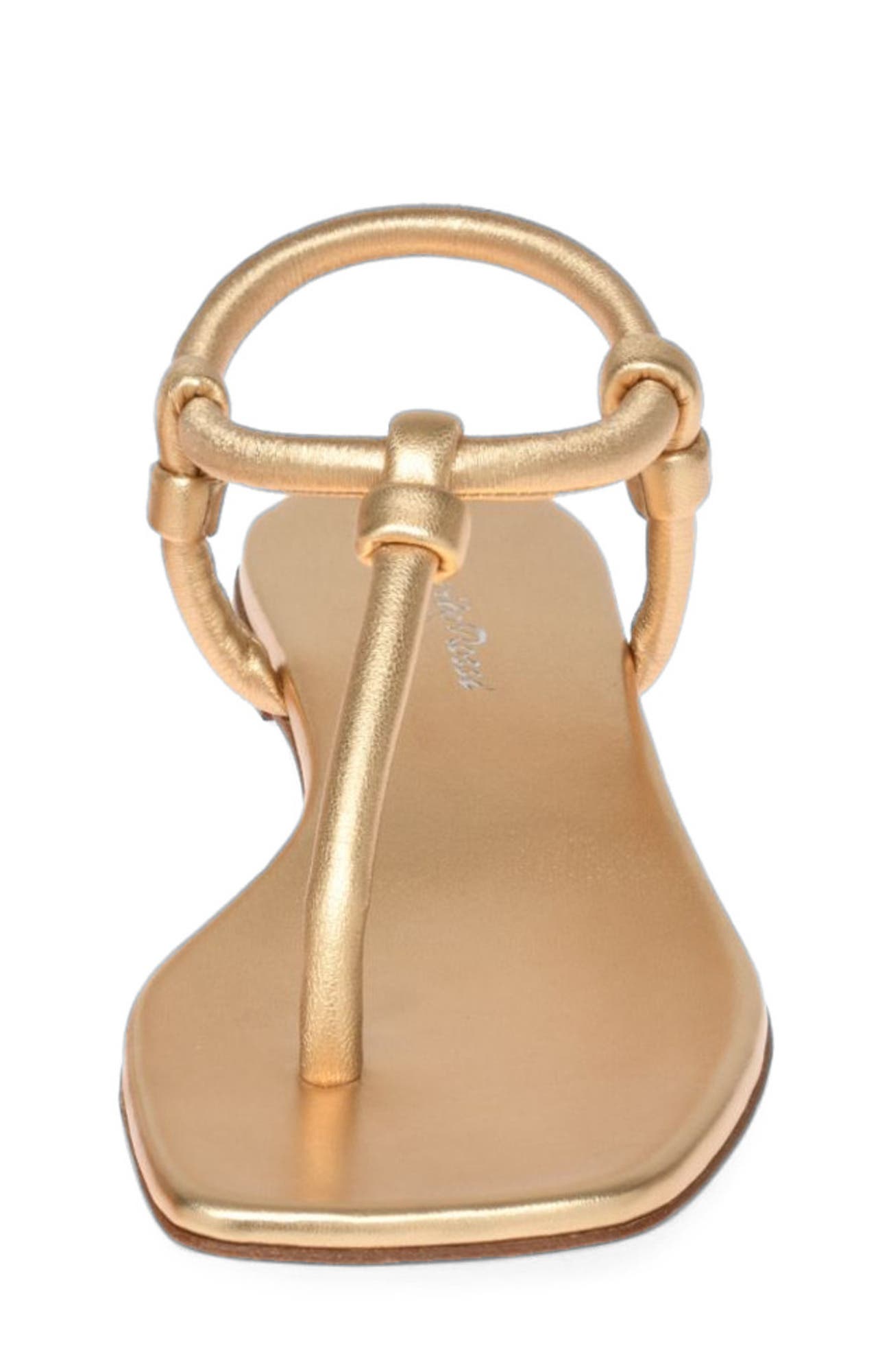 Juno Thong 05 Sandals, Alternate, color, Metallic Gold