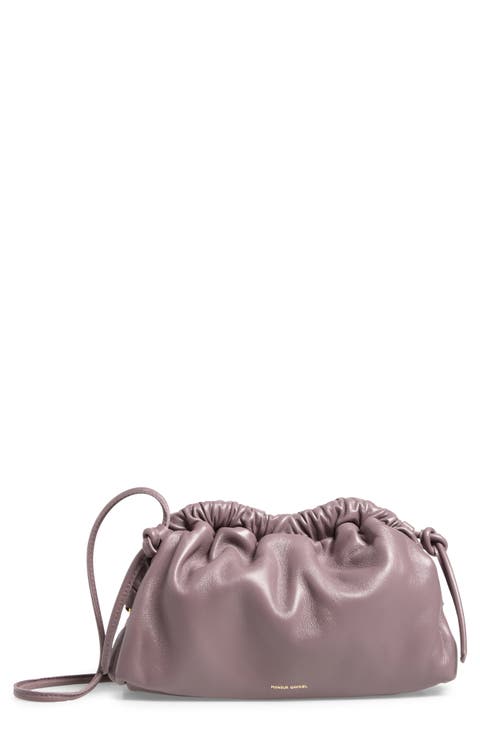 Mini Cloud Leather Clutch