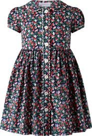 Rachel Riley Primrose Button-Front Dress