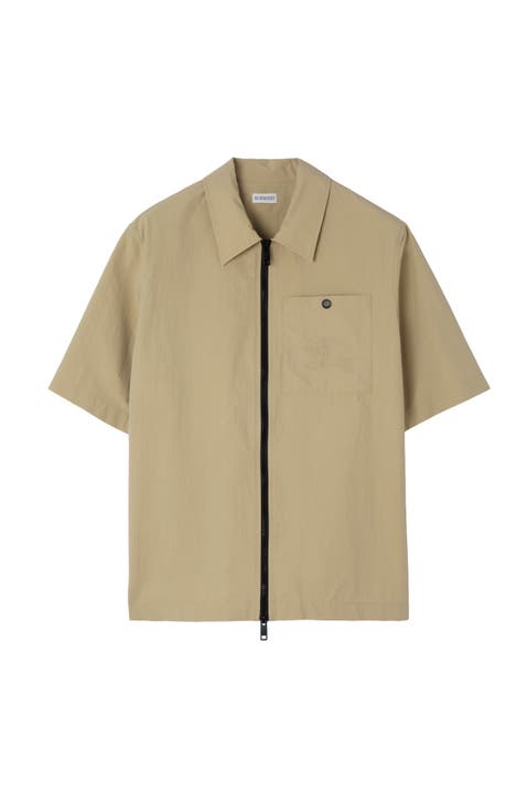 Nylon Zip Overshirt