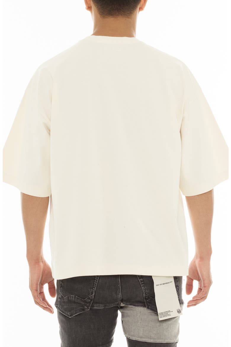 Oversized Cotton Graphic T-Shirt, Alternate, color, WINTER WHITE