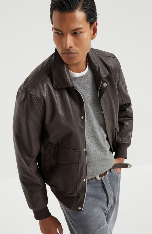 Brunello Cucinelli Cashmere Raglan-sleeve Sweater In Dark Grey