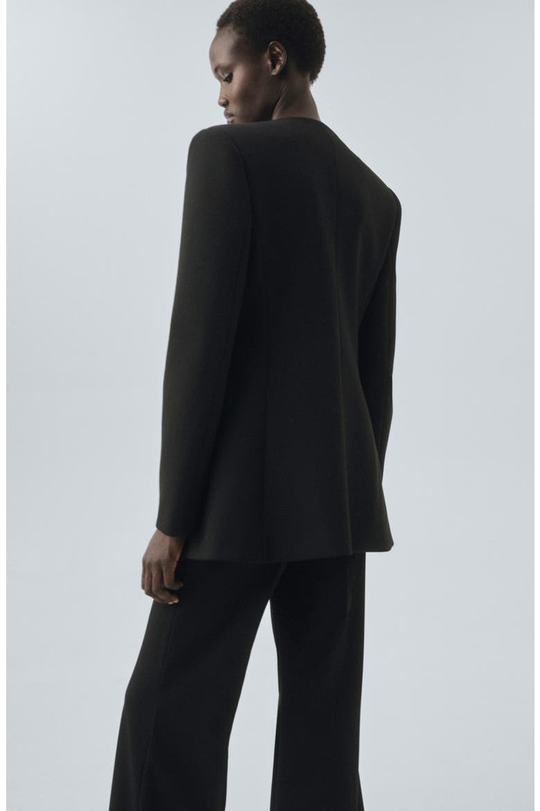 Selection Flare Leg Pants, Alternate, color, BLACK