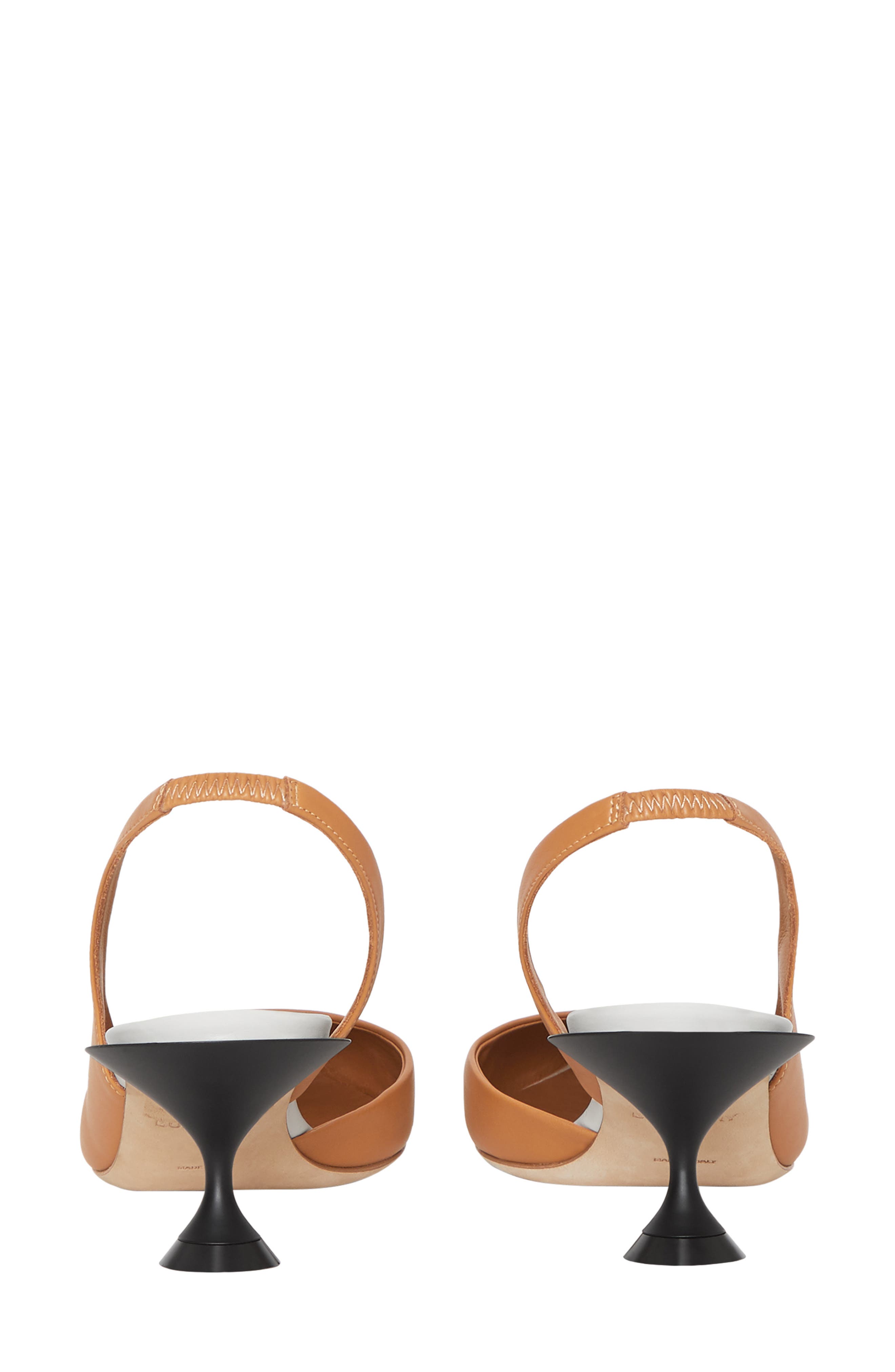 Burberry Leticia Check Slingback Pump, Alternate, color, 