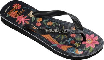x Farm Rio Print Footbed Flip Flop