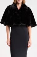 La Fiorentina Faux Fur Cape