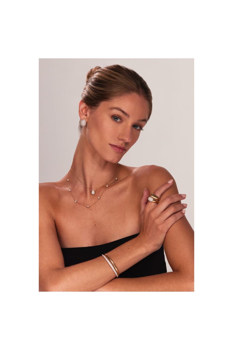 Diamond Bahia Pendant & Necklace, Alternate, color, Yellow Gold