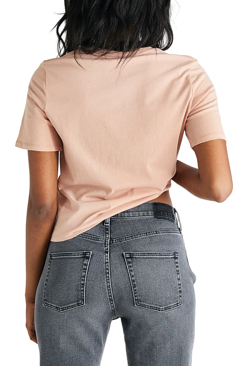 Evie T-Shirt, Alternate, color, COFFEE