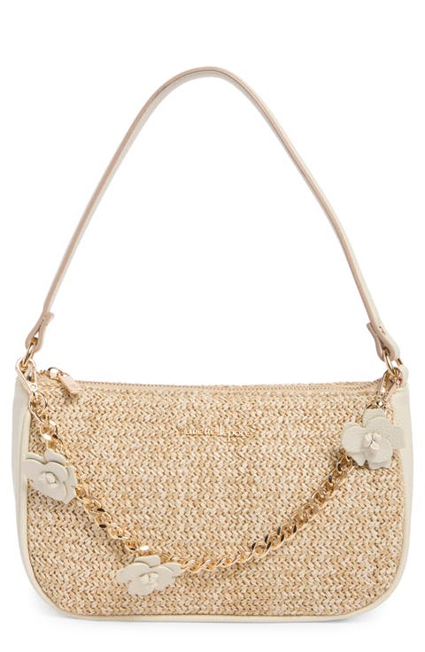 Straw Shoulder Bag