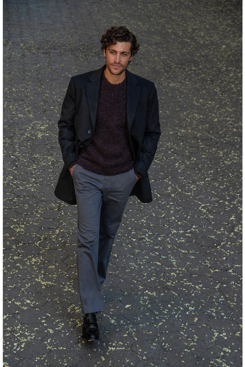 Cashmere Overcoat, Alternate, color, NAVY STILL
