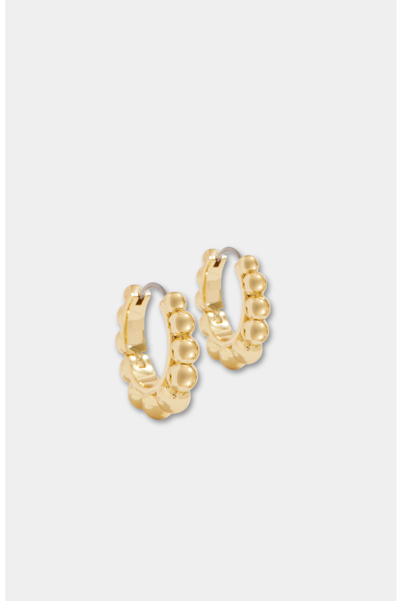 Sienna Hoop Earrings, Main, color, Gold