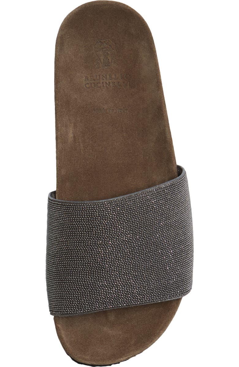 Brunello Cucinelli Monili Slide Sandal, Alternate, color,