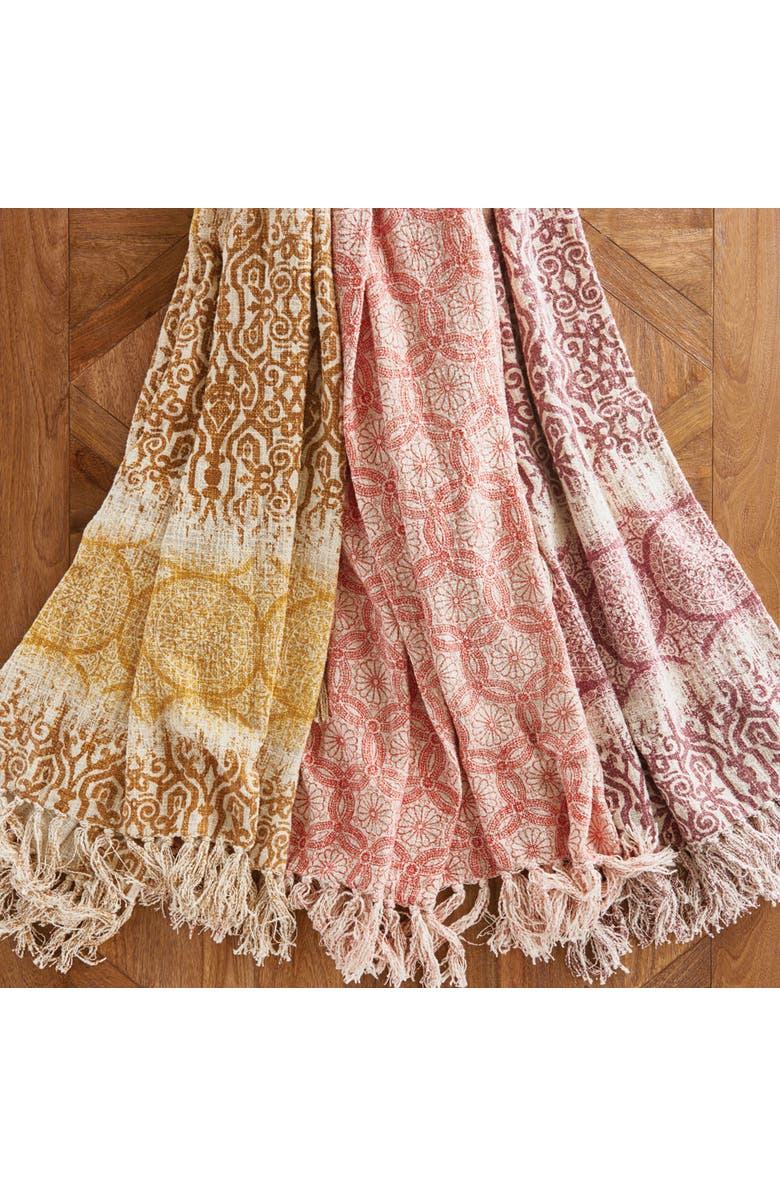 Napa Home & Garden Sienna Woven Throw, Alternate, color, Beige