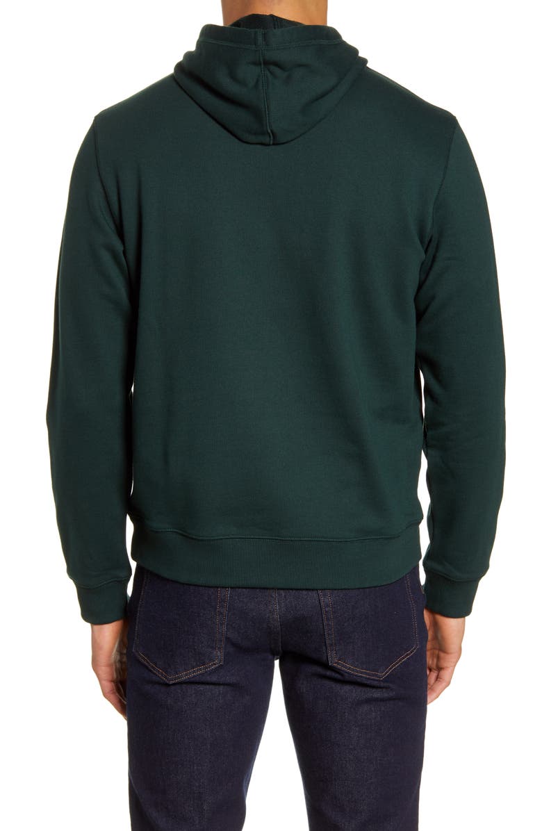 Lacoste 3D Logo Graphic Hooded Sweatshirt, Alternate, color,