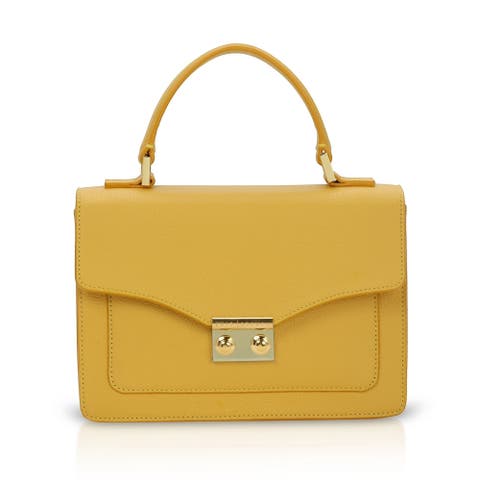Emma Leather Satchel