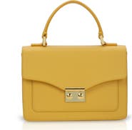 Luis Steven Emma Leather Satchel