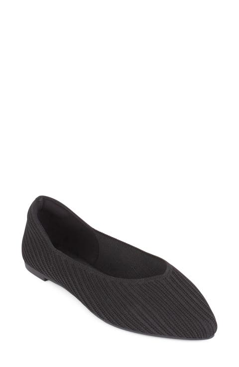 Maldives Pointed Toe Flat (Women)