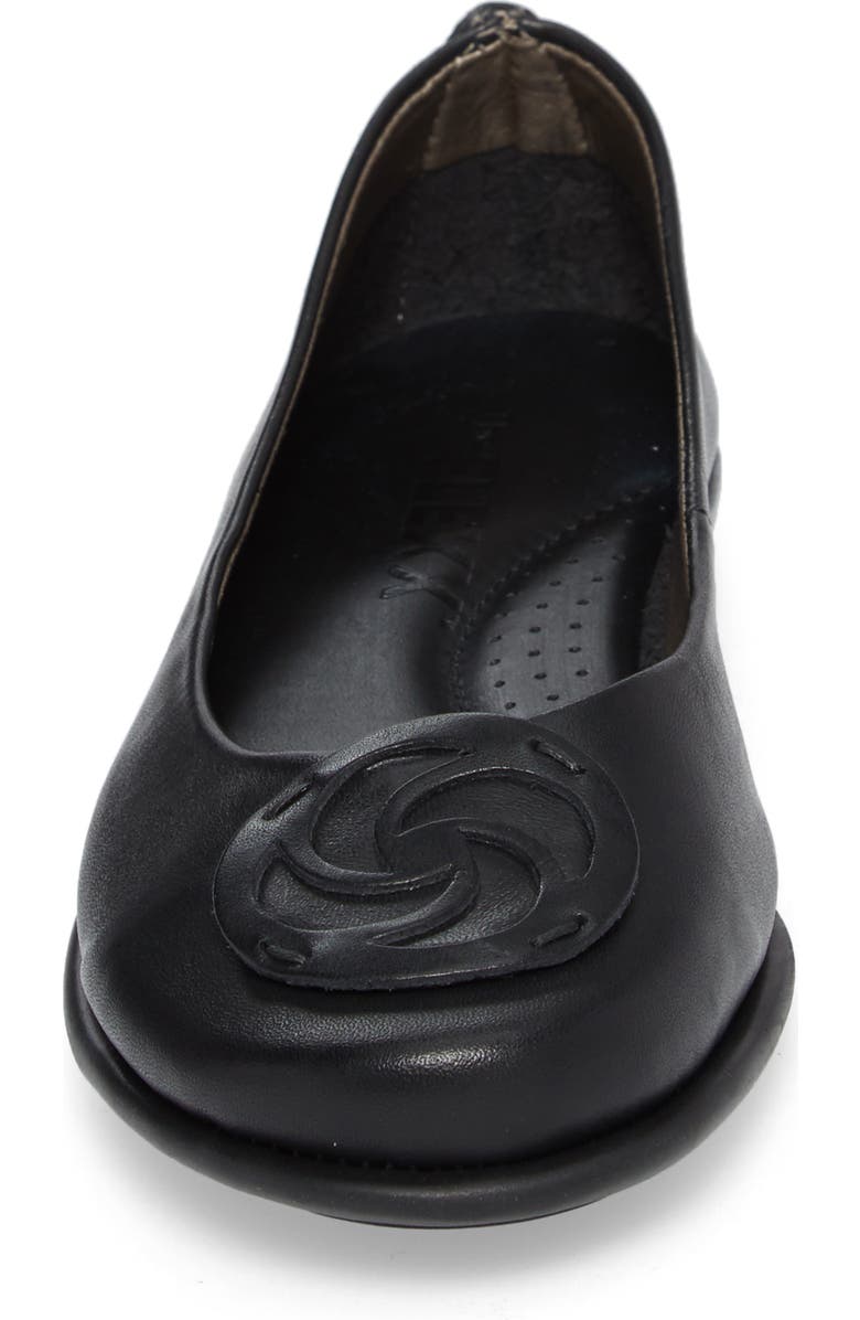 The FLEXX Bon Bon Plush Medallion Flat, Alternate, color,